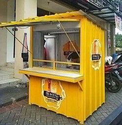 Booth Semi Container